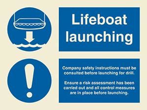 Lifeboat Launching + Procedure