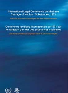 I429B - book: Maritime Carriage of Nuclear Substances, 1972 Bilingual Edition
