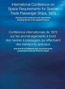 I734B - book: Space Requirements for Special Trade Ships, 1972 Bilingual Ed